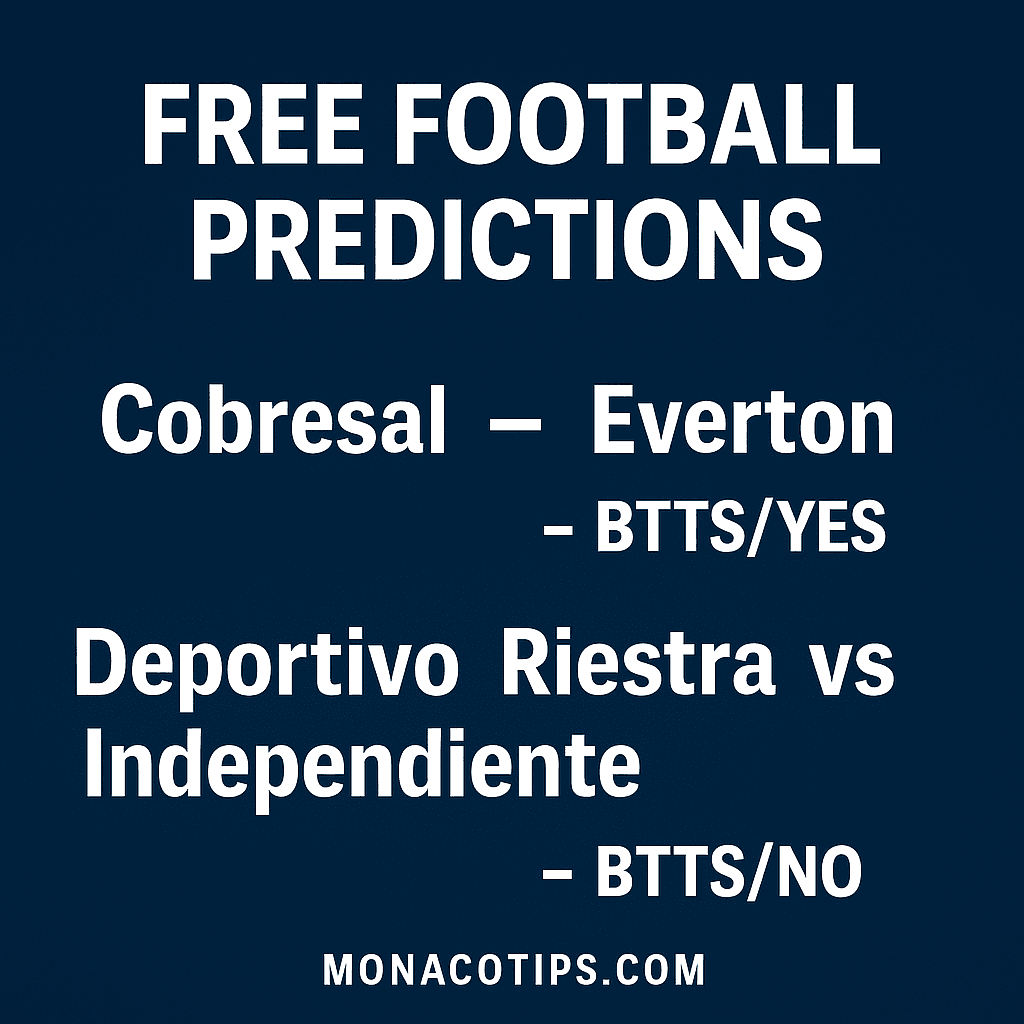 free football predictions now